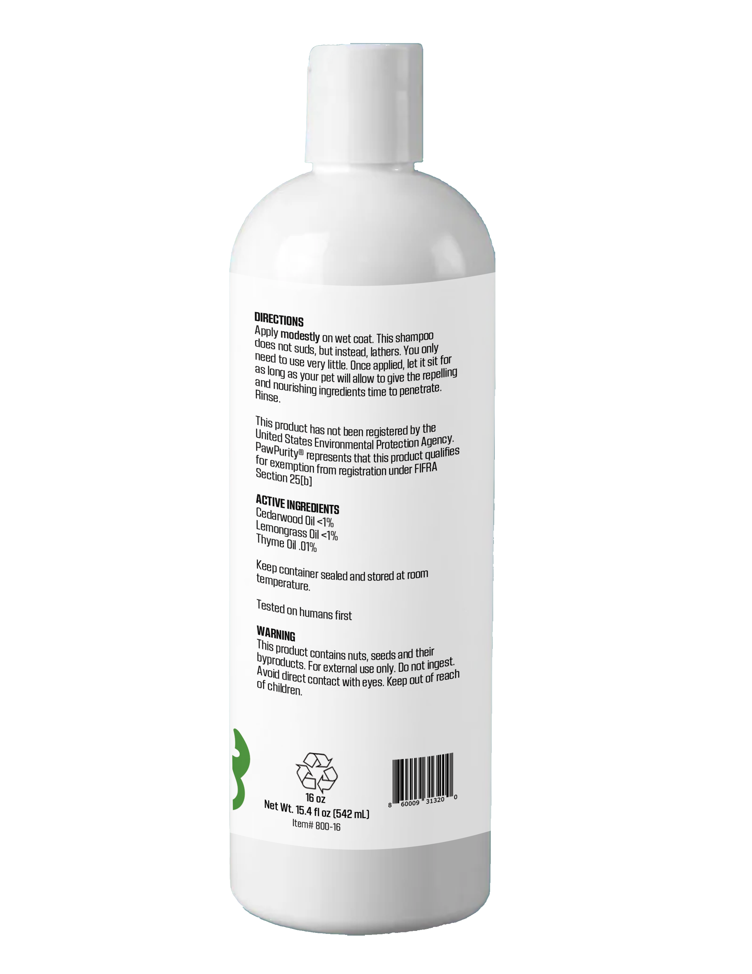 Flea & Tick Shampoo For Dogs & Cats