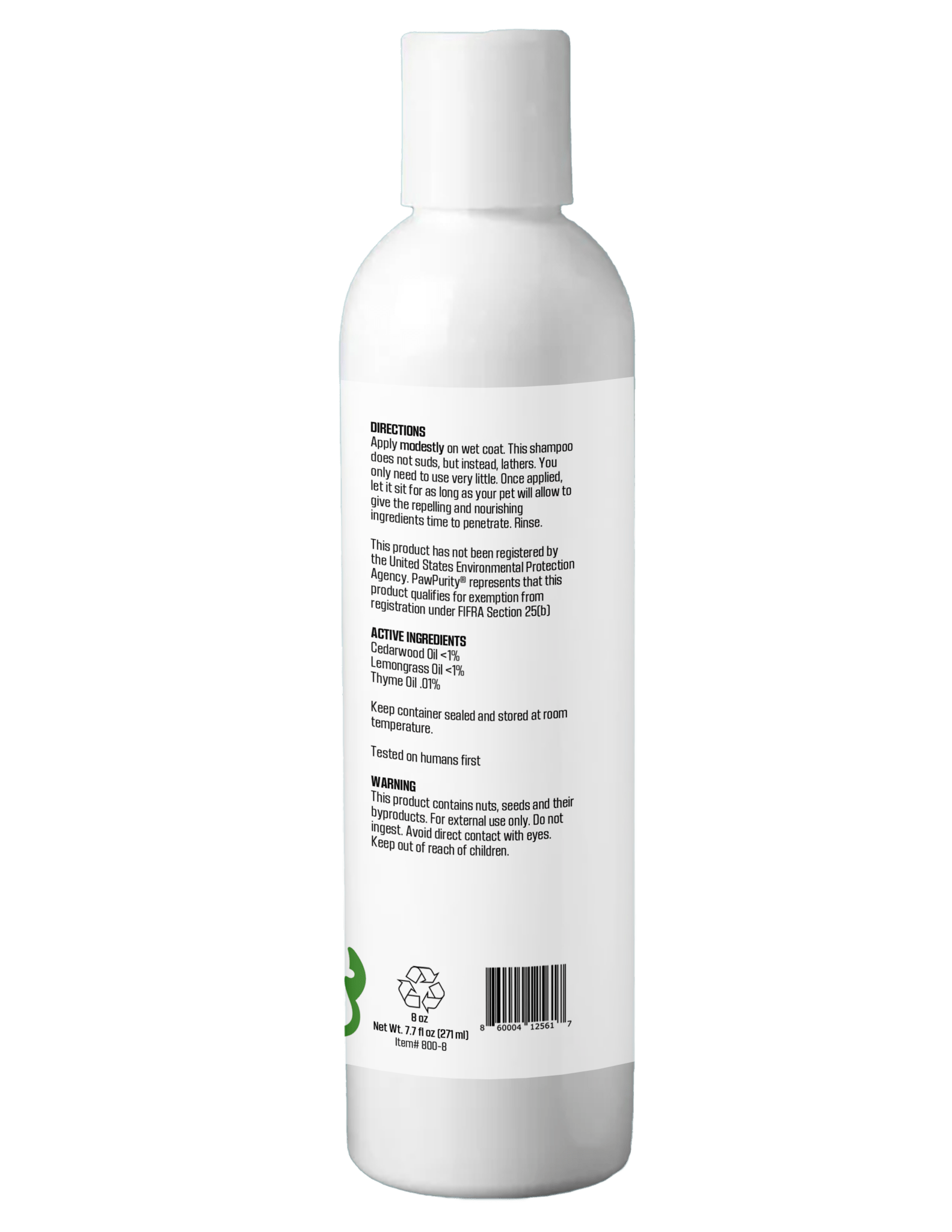 Chemical-Free Flea & Tick Dog Shampoo With 11 Repellents | PawPurity