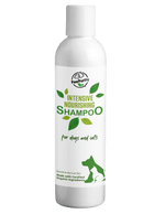 Bottle of PawPurity Intensive Nourishing Shampoo for cats with normal to sensitive skin