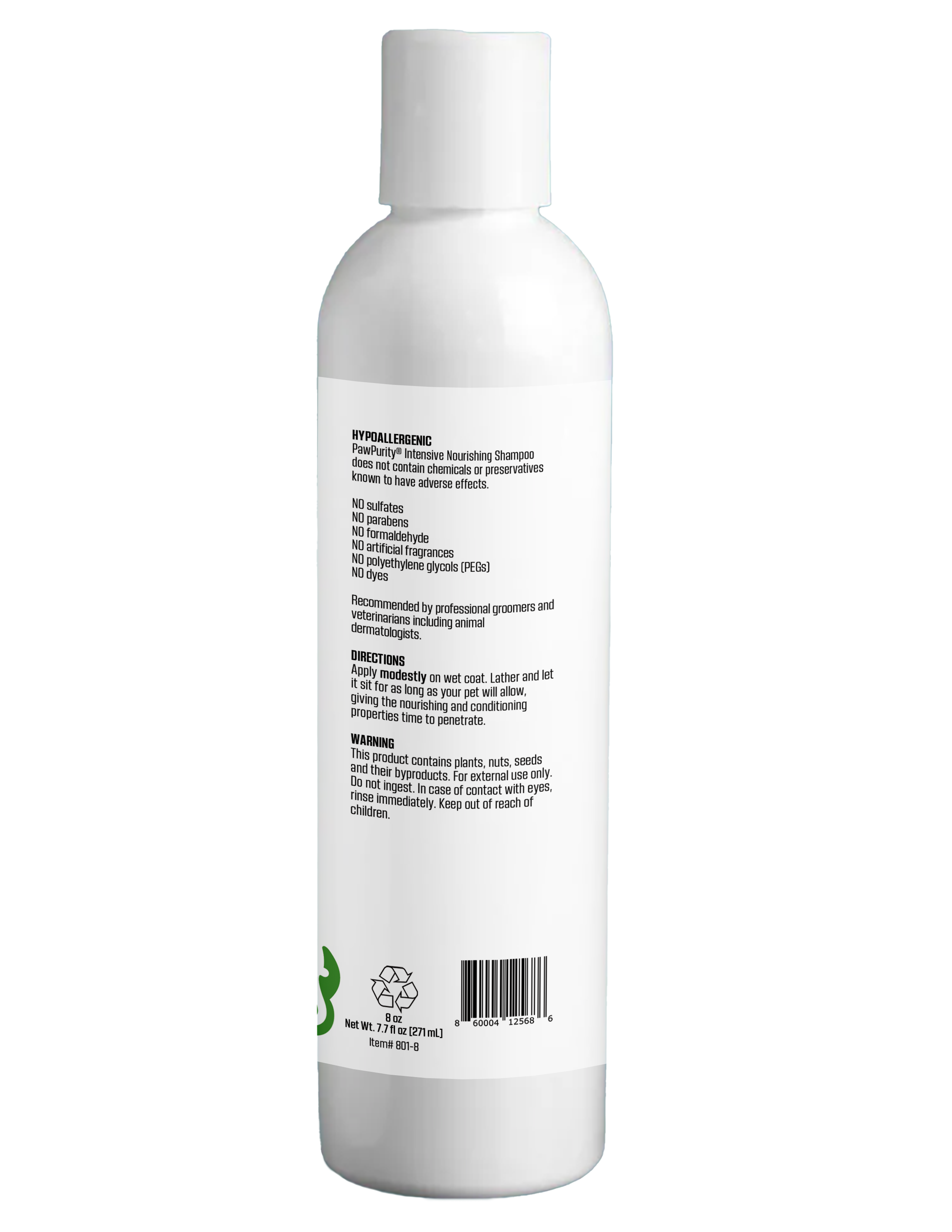 Intensive Nourishing Shampoo For Dogs & Cats