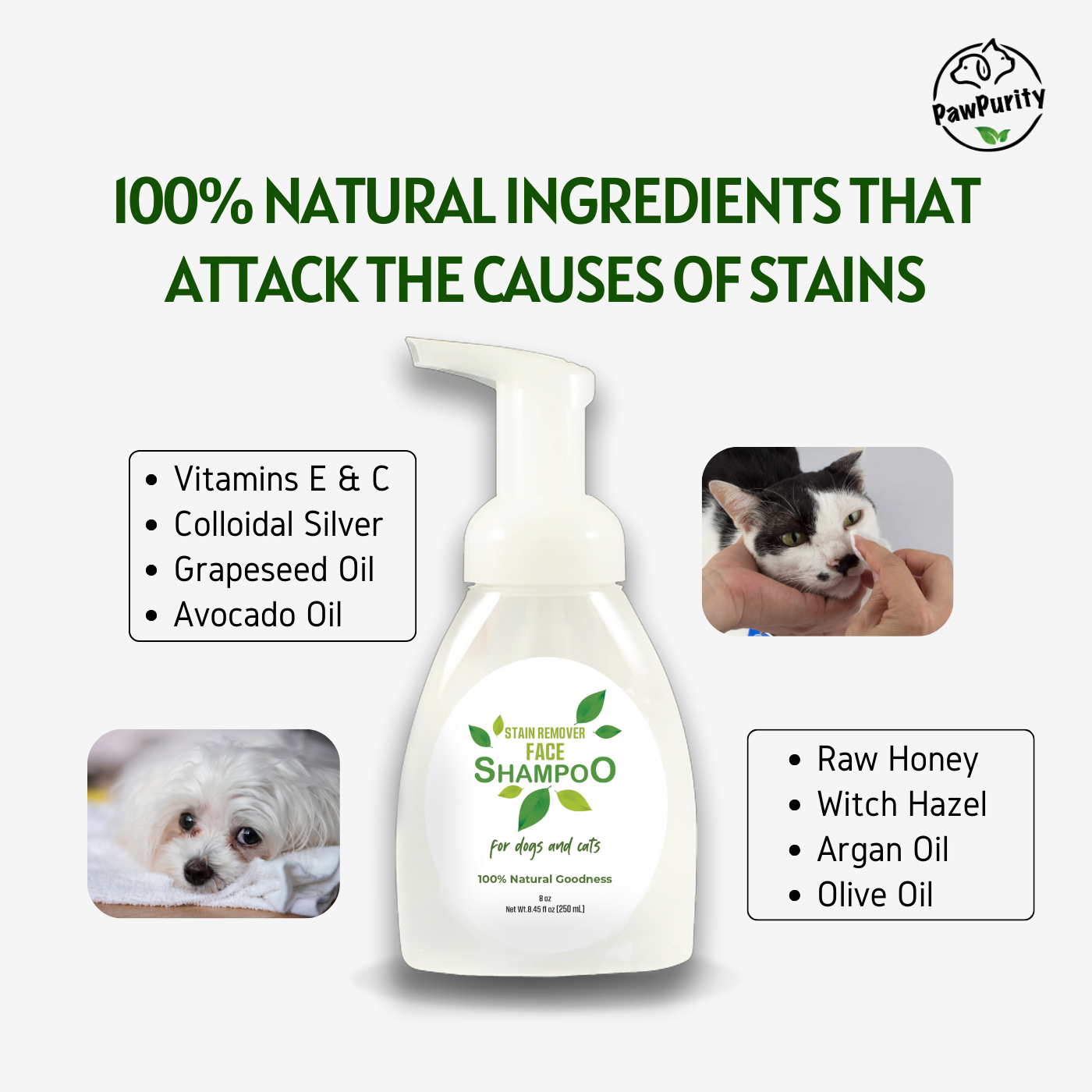 Face Shampoo For Dogs & Cats