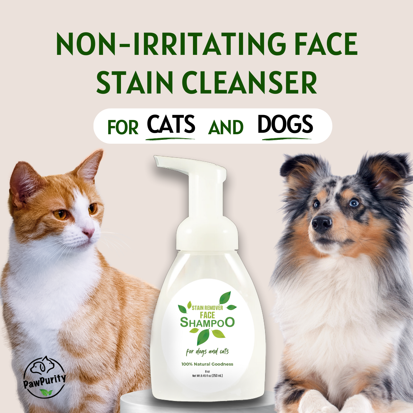 Face Shampoo For Dogs & Cats