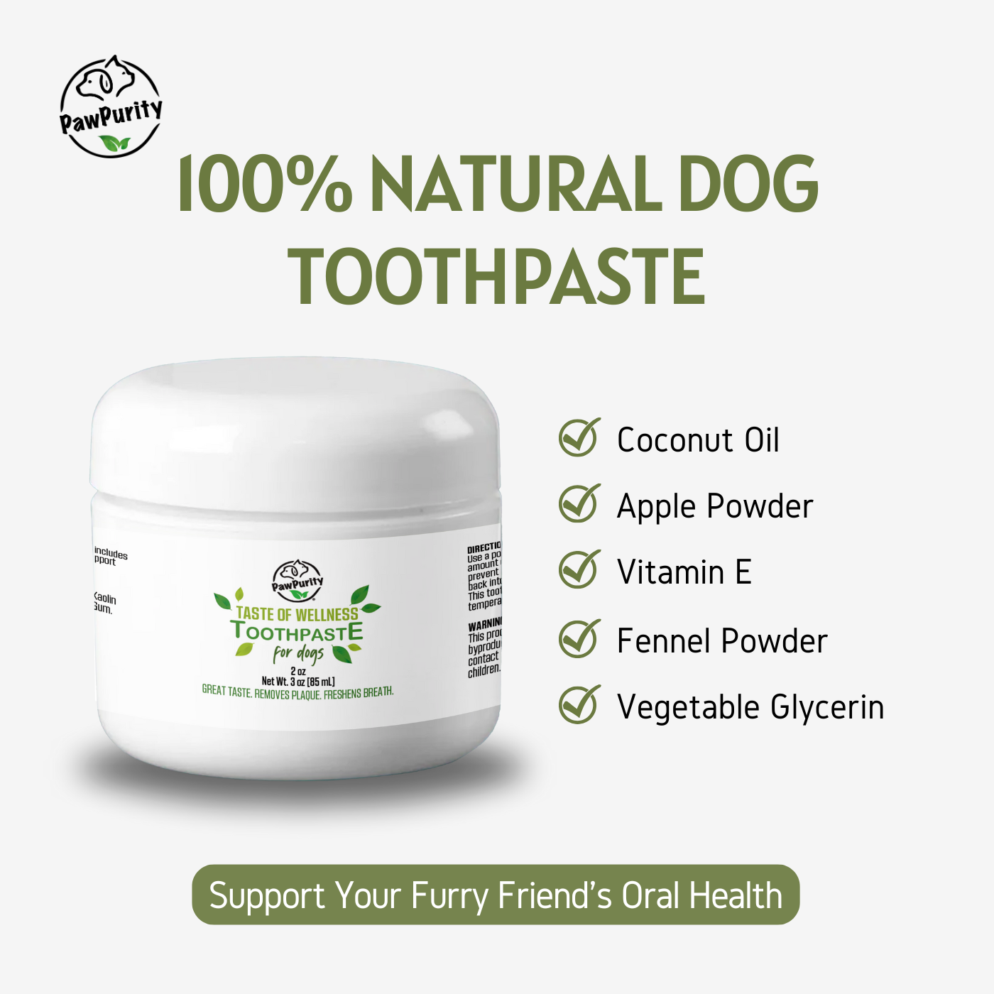 Taste Of Wellness Dog Toothpaste