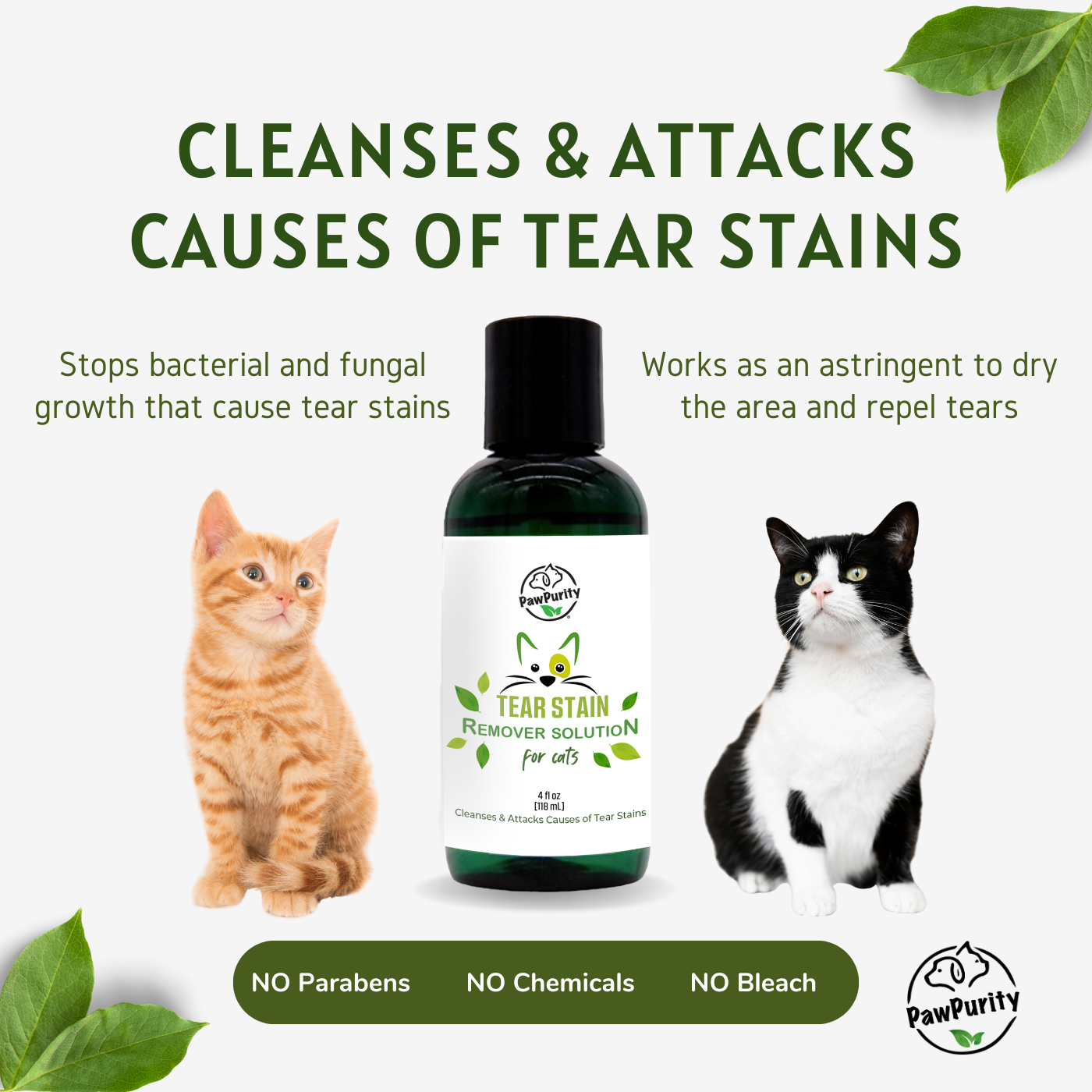 Tear Stain Remover Solution For Cats