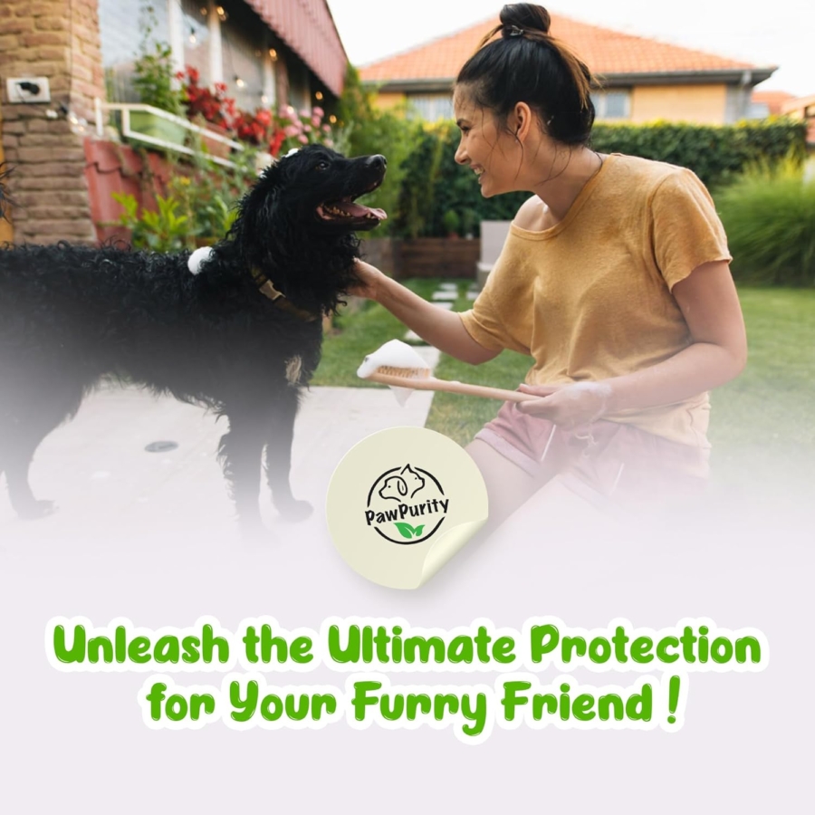 PawPurity Flea & Tick Prevention on dogs that go outside