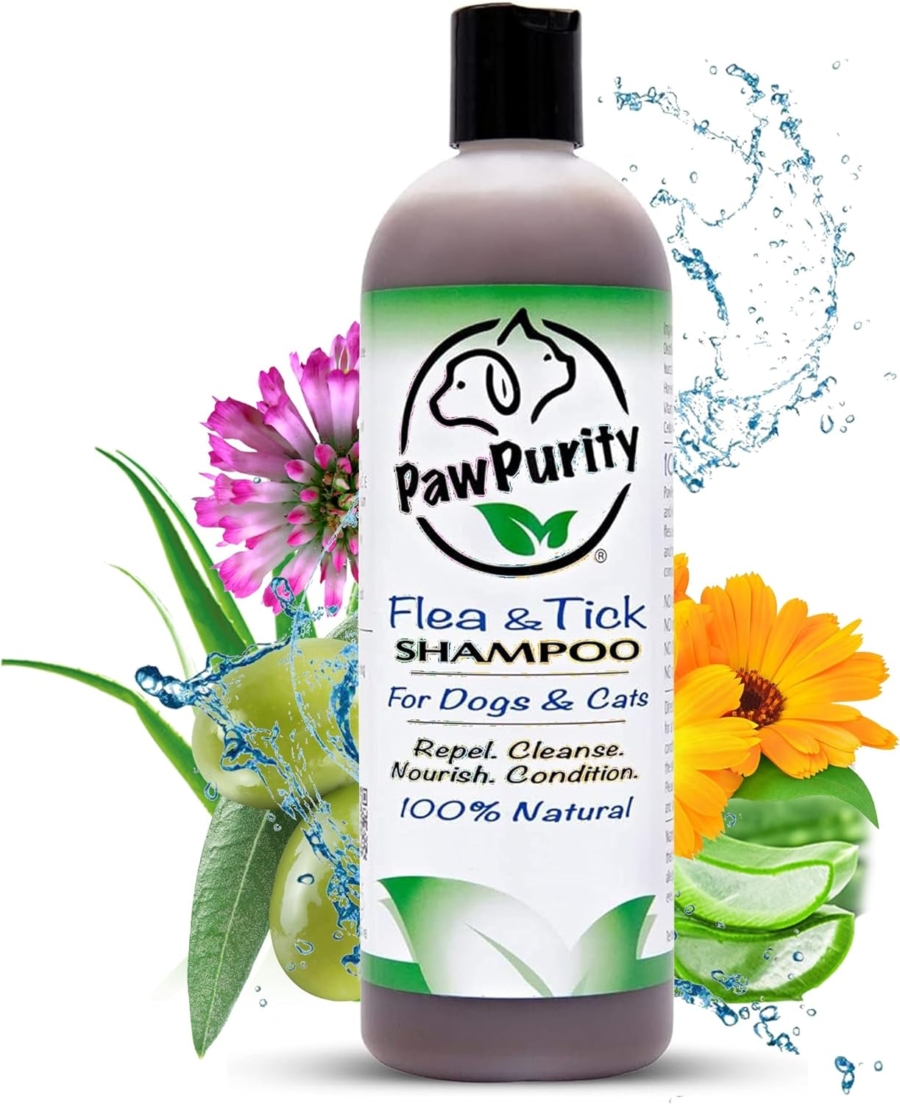 PawPurity Flea and Tick Shampoo Protects Pets Using Natural Ingredients